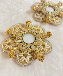 Pearl Kaudi Tlight Candle - Image 3