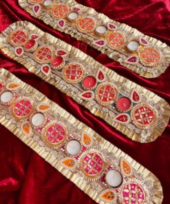 Table Gota Runner Mats Rangoli