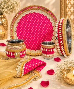 Alternative view of Chand Moti Karwacauth Collection