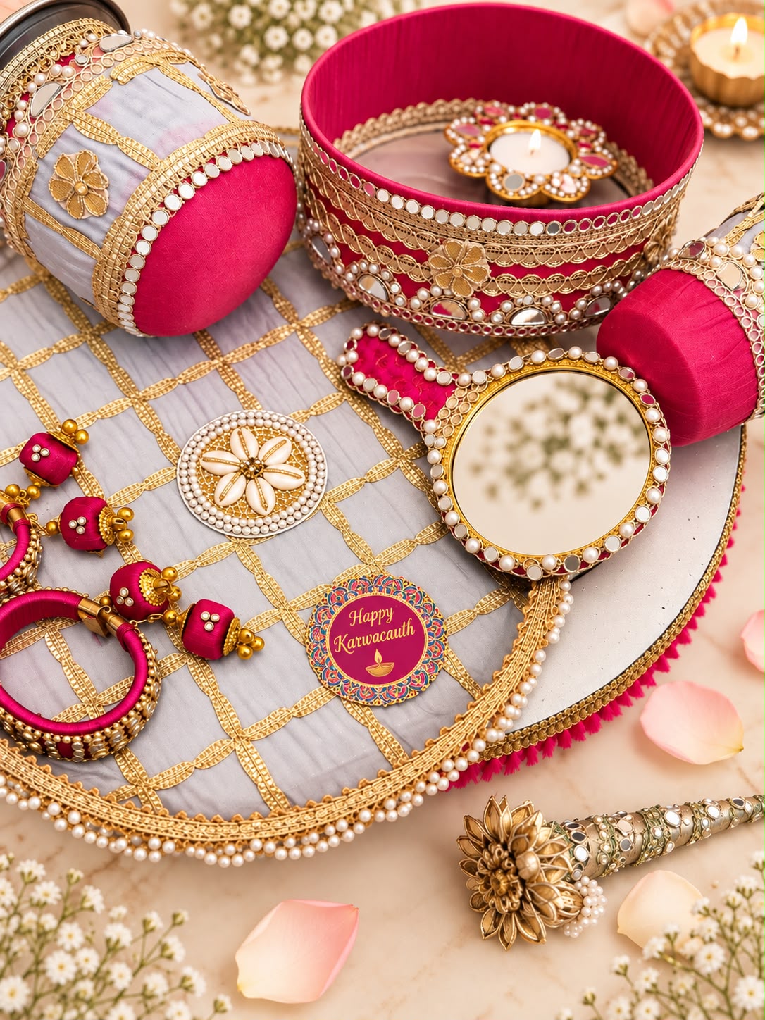 Chandni Karwachauth Set