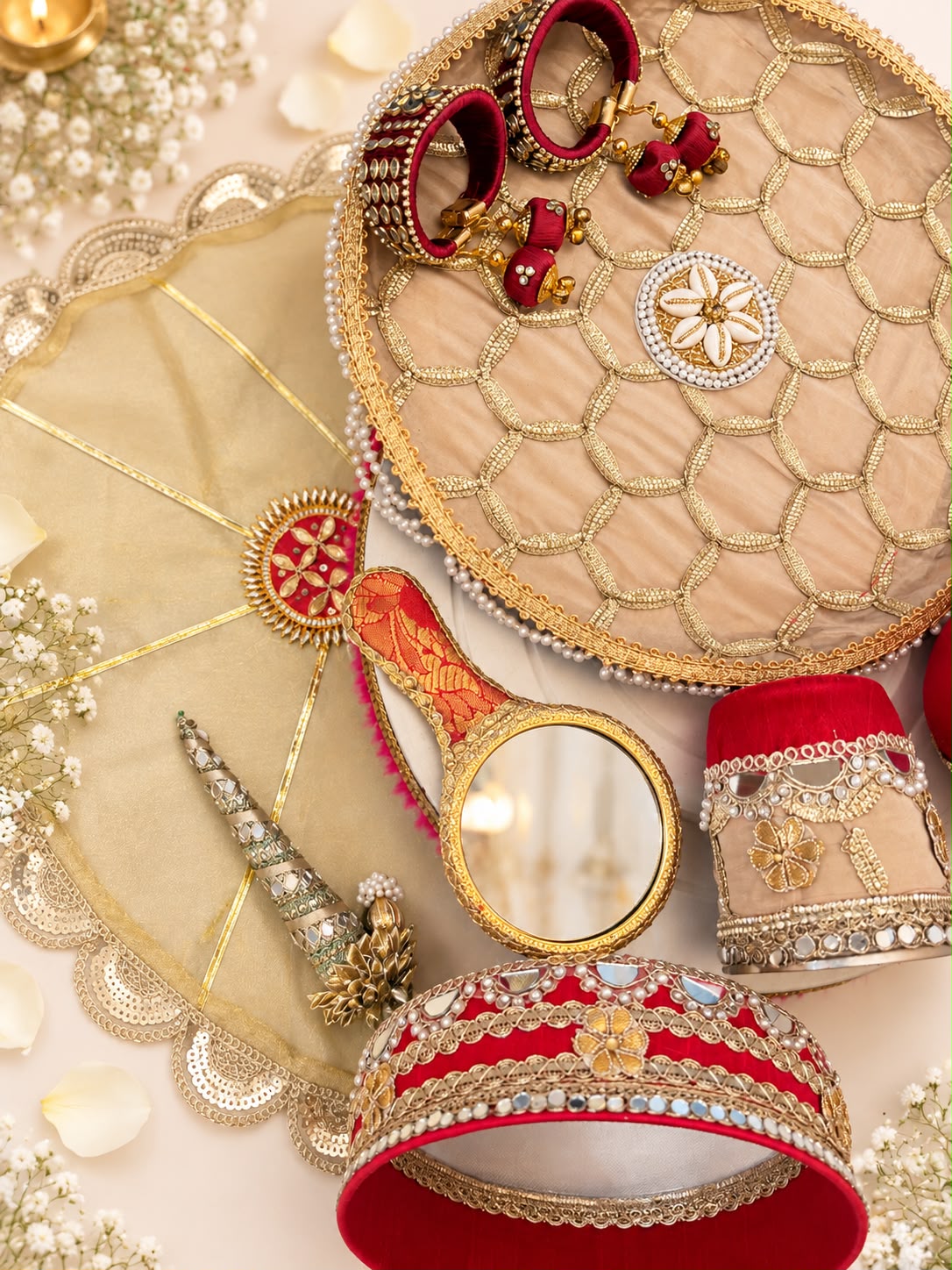 Chandni Karwachauth Set - Image 3